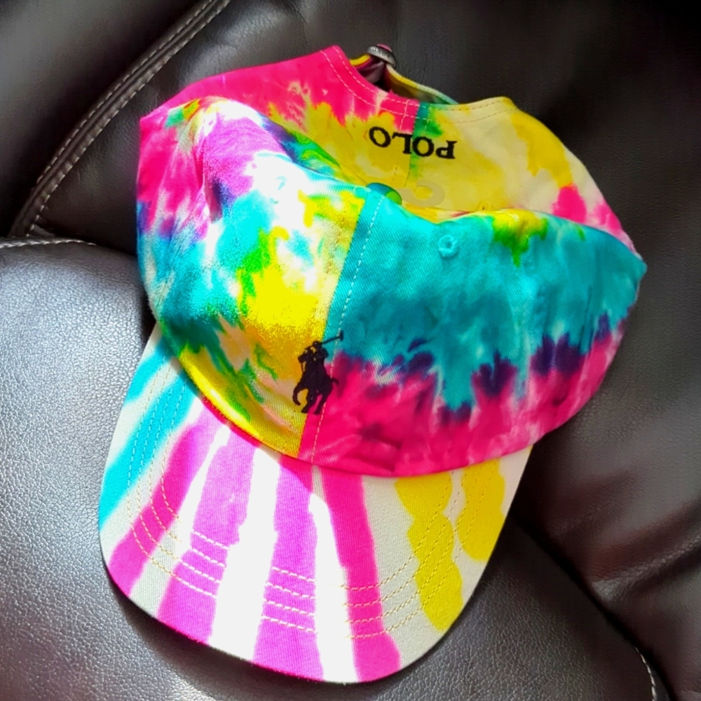 COPY - Polo Ralph Lauren TieDye Baseball Hat. Unisex